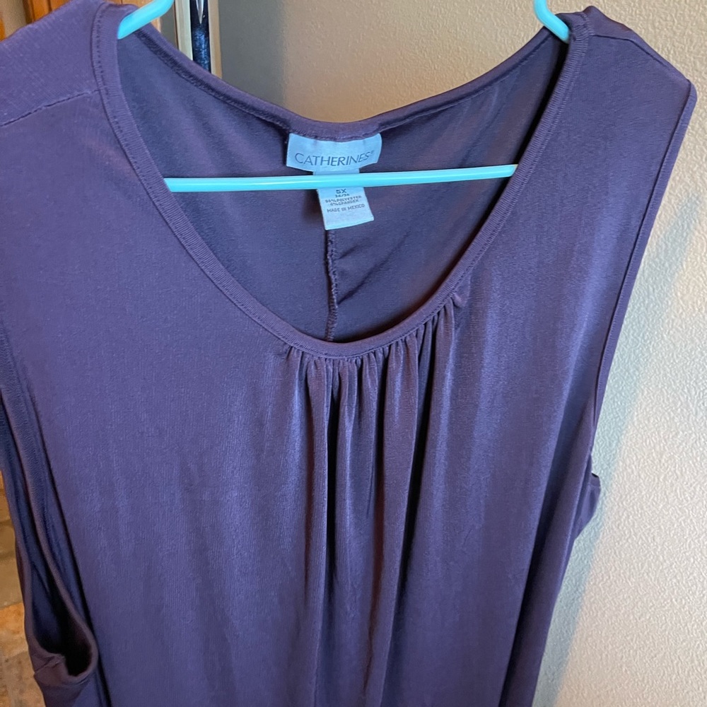 5x flowy dress tank